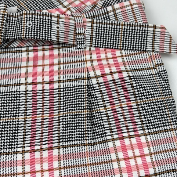 Gerry Weber Women's Preppy Plaid Cropped Trouser Dress Pants size 42 - Picture 8 of 11